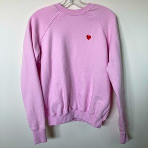 Spiritual Gangster Love Sweatshirt Pink